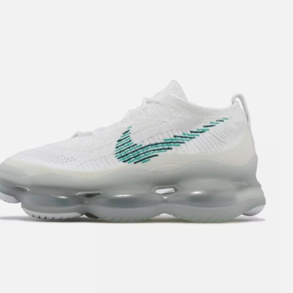 Nike Air Max Scorpion FK White Geode Teal Men Casual Shoes Sneakers - Picture 7 of 8